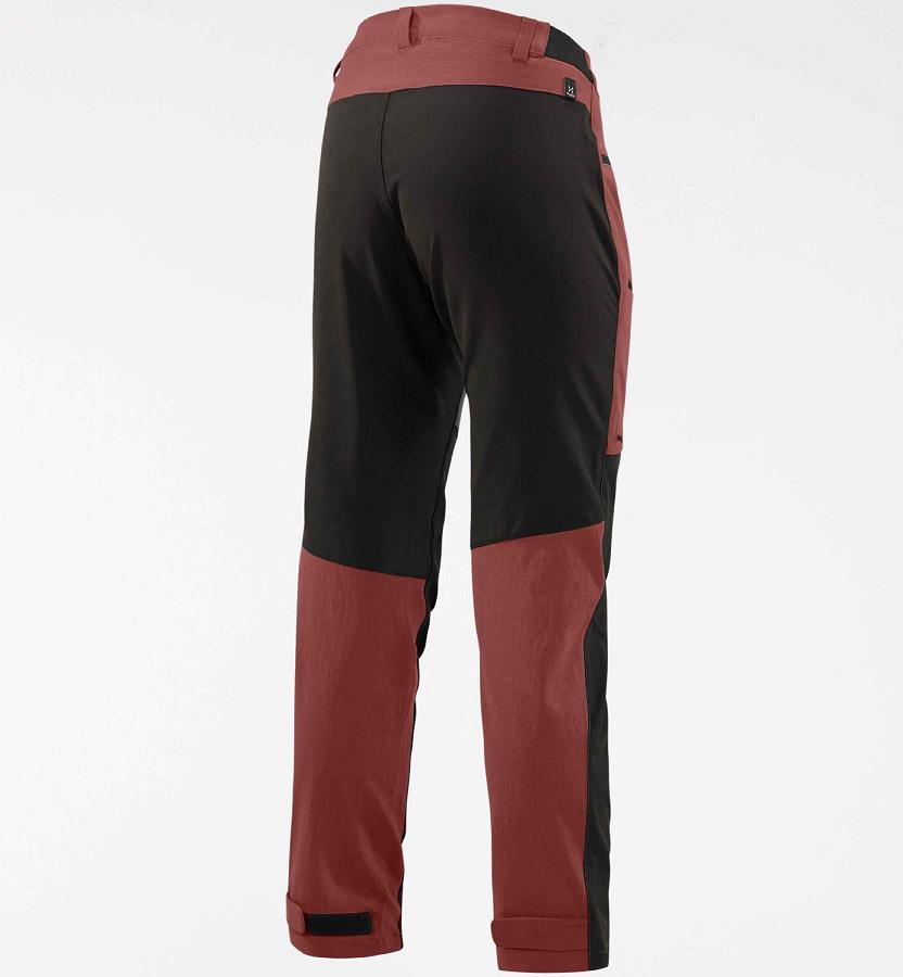 Haglöfs Womens Rugged Flex Hiking Pants Red/Black New Zealand 34195JYUV